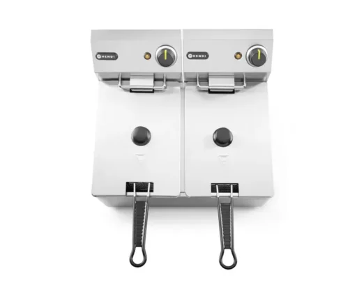 Hendi Frityr 4+4 Liter 3+3 KW 1-Fas