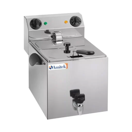 Amitek Frityr 8 Liter m/ tappekran
