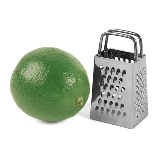 lite rivjern med lime for sammenligning