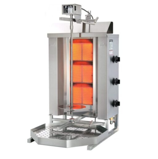 Gass Kebab grill Potis GD3S