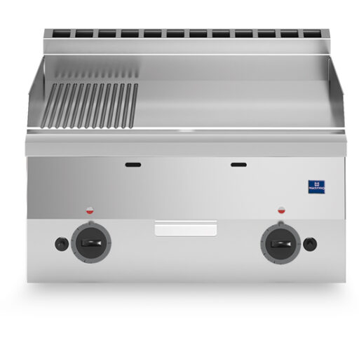 Mastro Gass Flatgrill Dobbel 600 Serie - Riflet