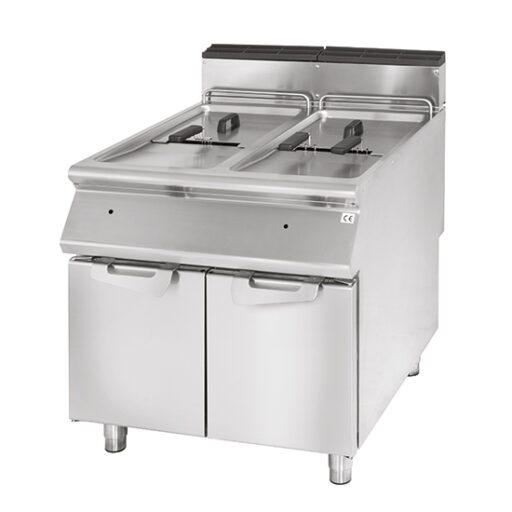 Mastro Gass Frityr 2x21 Liter 900 Serie m/ understell