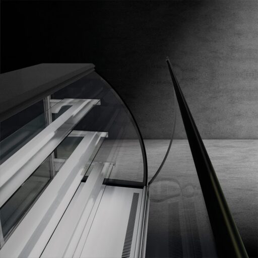 Tecnodom EVO kjøledisk for eksponering 60-240cm