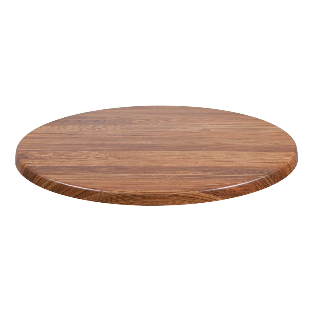 Bordplate i tre Ø 60cm, teak