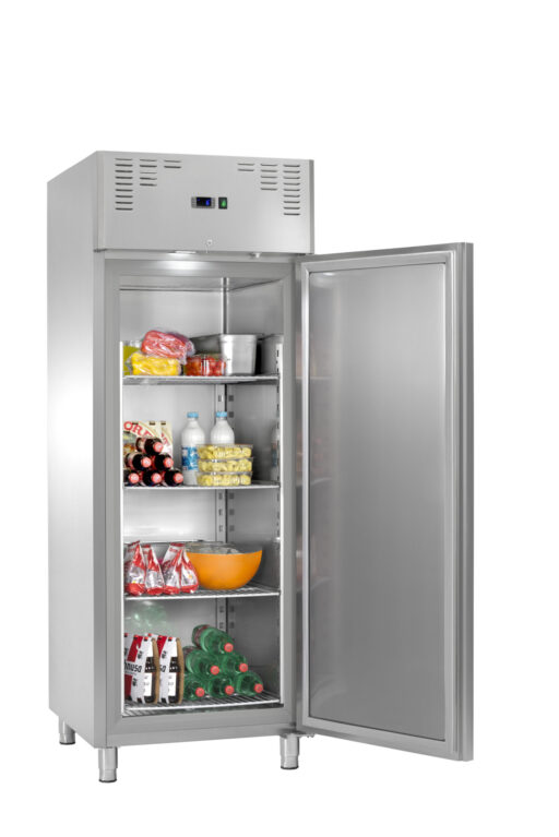 Amitek Kjøleskap, rustfritt 650 Liter 2/1 GN – Premium – 90mm isolasjon