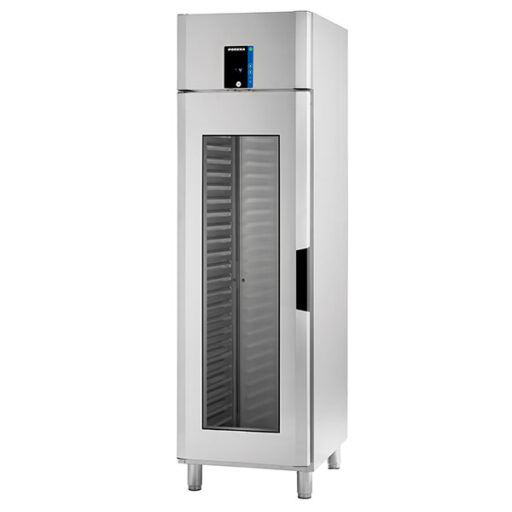 Porkka Inventus Fryseskap m/ glassdør, rustfritt 421 Liter 60x40 Brett