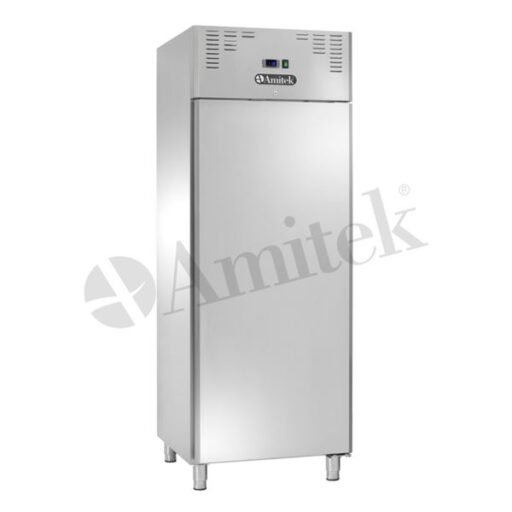 Amitek Fryseskap, rustfritt 650 Liter 2/1 GN - Premium - 70mm isolasjon