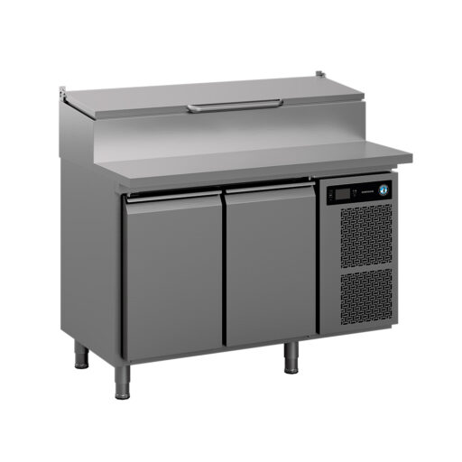 Hoshizaki Pizzakjølebenk m/ 2 dører & garnityrrenne