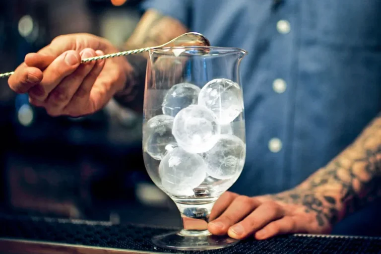 Hoshizaki Ice Machine Bartender ice sphere