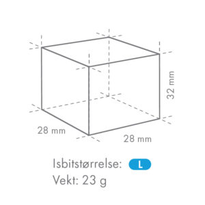 Hoshizaki Isbit størrelse L