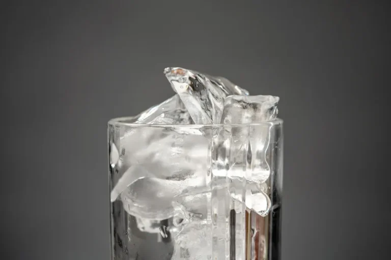 hoshizaki halvmåne isbiter klart glass