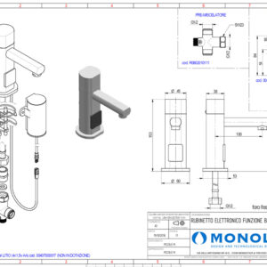 Monolith Zeus blandebatteri med sensor 100mm