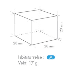 Hoshizaki isbit kube størrelse M