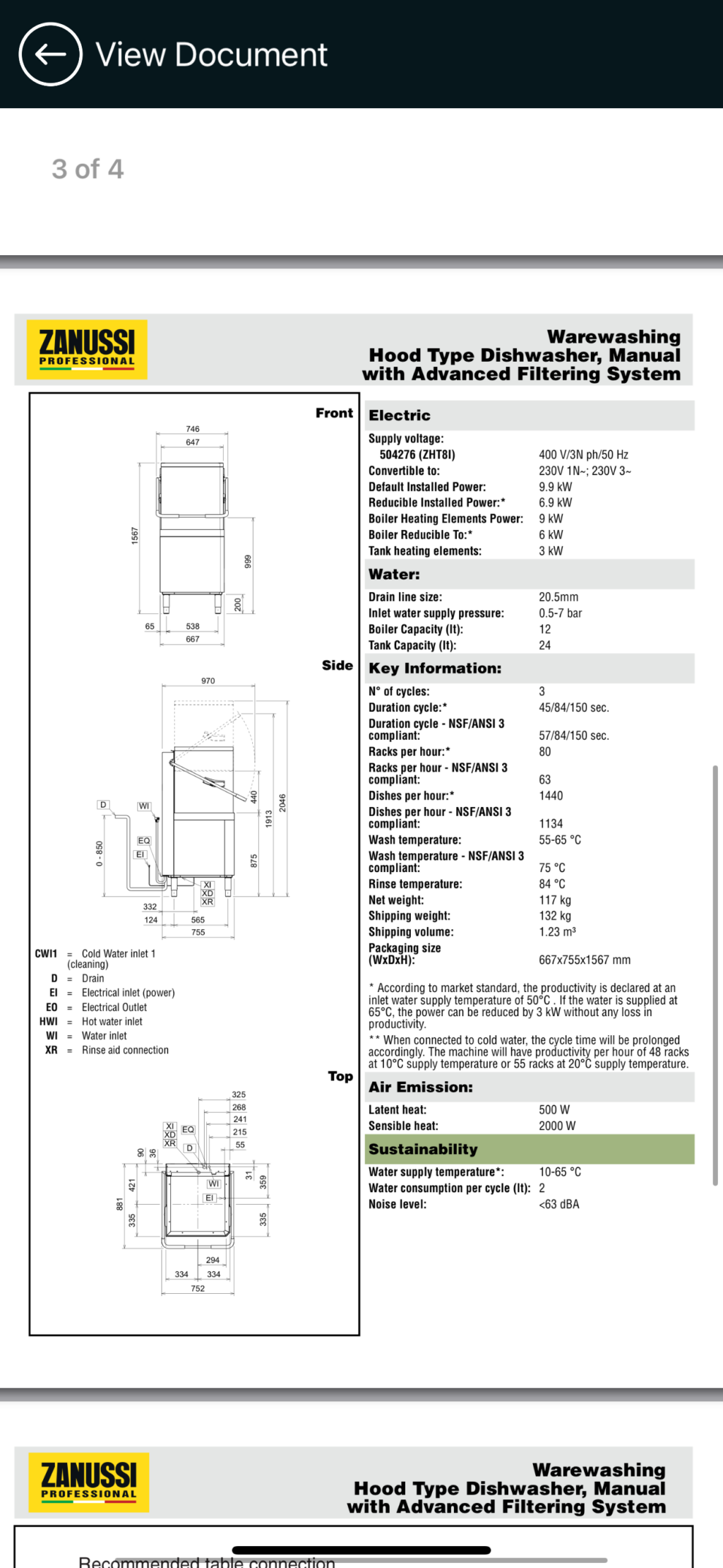 Zanussi Hette Oppvaskmaskin Digital LS14 EcoClean isolert - Tømmepumpe - Bilde 2