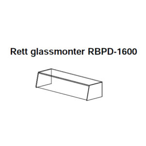 glassmonter pølsedisk Rustfrie Bergh