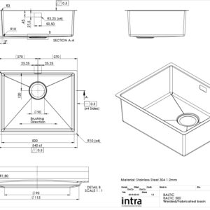 Intra Baltic500 - Kum 50x40 cm.