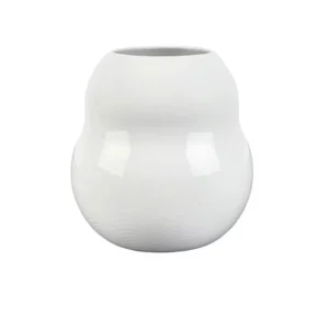 Porsgrund Bølge Hvitt - Vase 20 cm