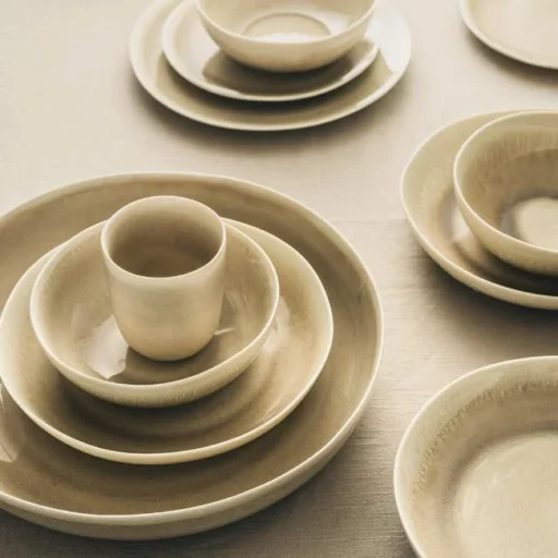 Porsgrund Ellie Latte - Tallerken Ø26,5 cm