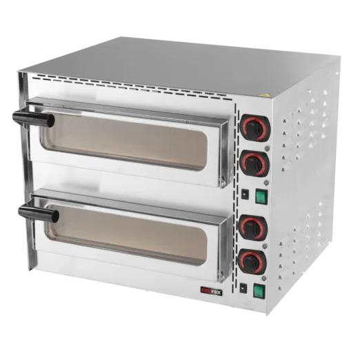 Redfox Elektrisk pizzaovn 300°C - 2x 35cm pizza