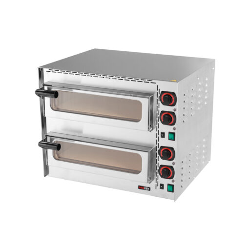 Redfox Elektrisk pizzaovn 400°C - 2x 35cm pizza