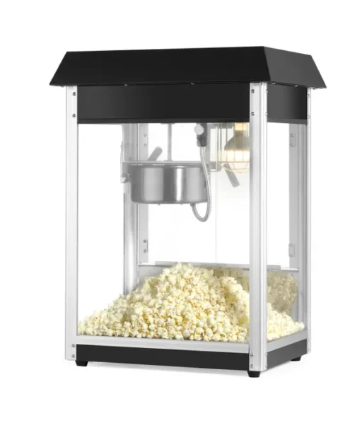 popcorn maskin svart