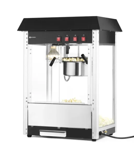 popcornmaskin svart