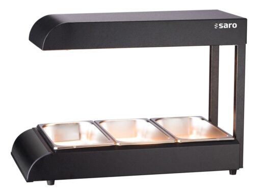 Saro Varmeplate 1/1 GN M/ Varmelampe