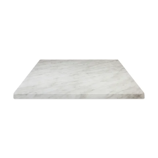 bordplate white marble