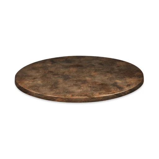 60cm rund rust brown