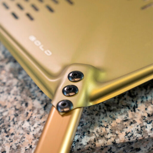 Gimetal pizzaspade perforert gull serie detalj