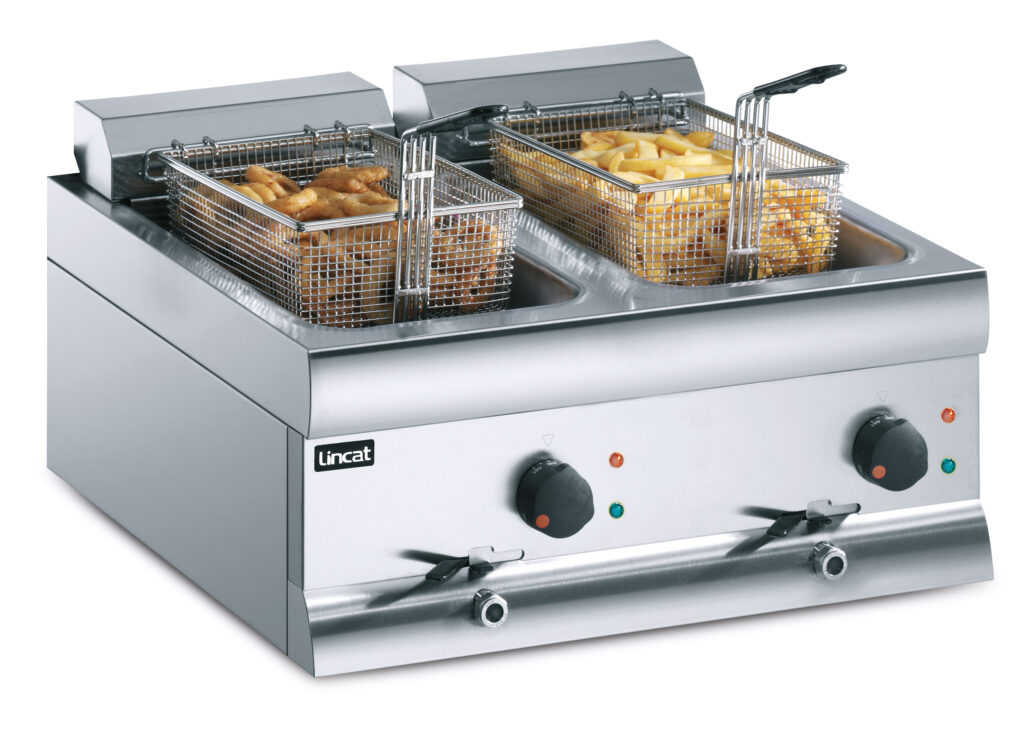 Lincat Frityr 2×9 Liter 2x 3KW 1-Fas