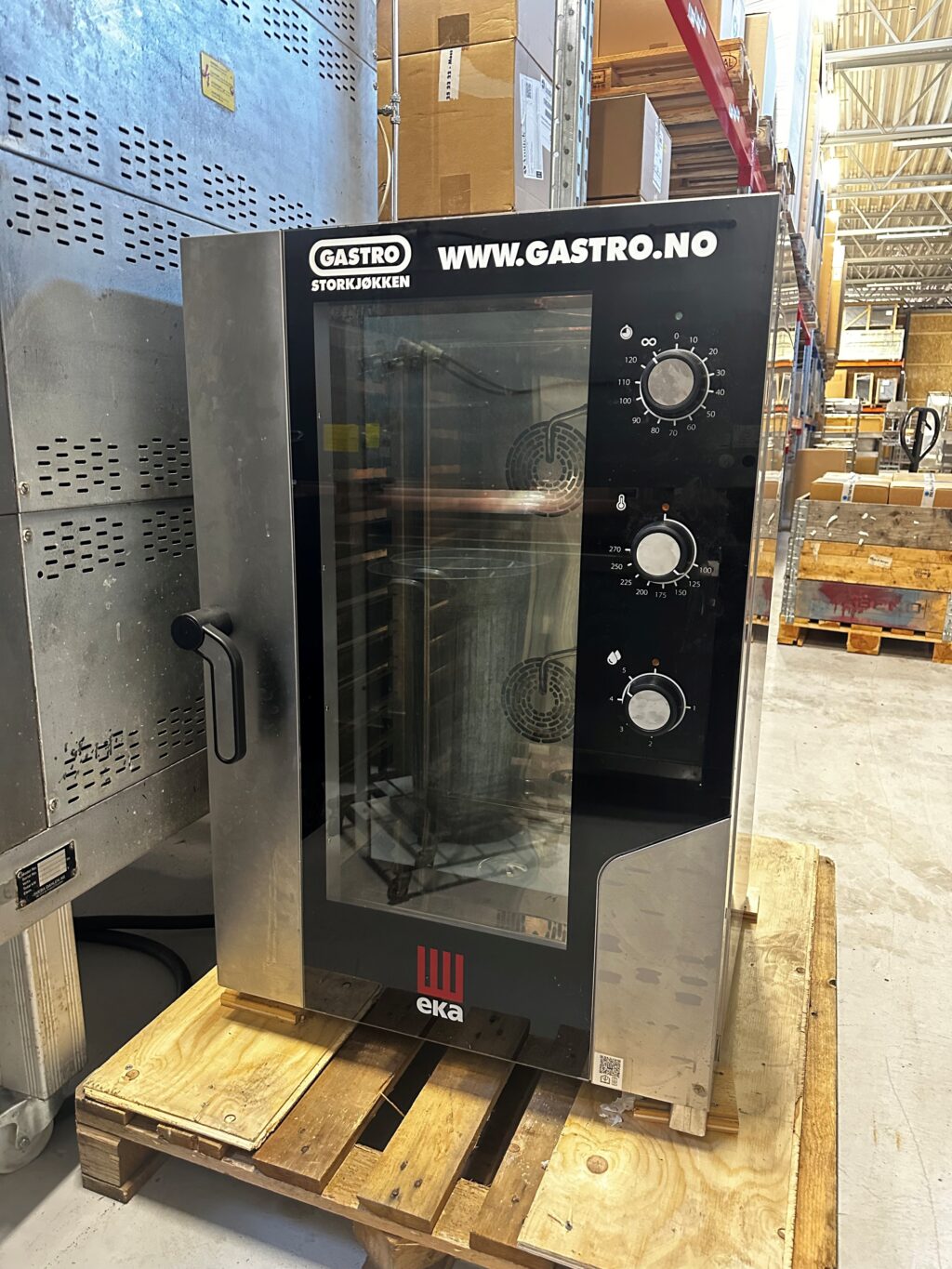 Tecnoeka Kombidamper Analog MKF 1111 S. 11x 1/1GN, kun brukt 2 uker