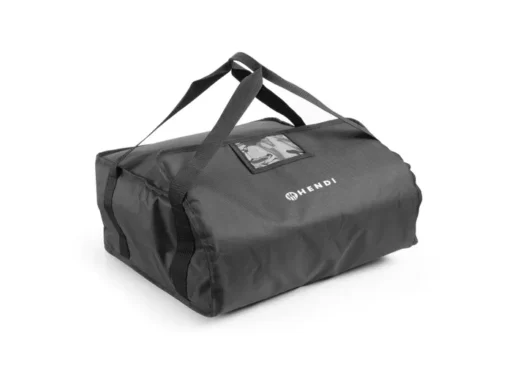 Pizzabag 3x 45 cm Sort