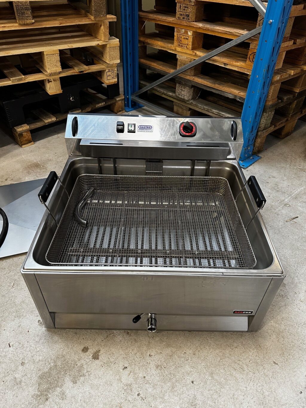Redfox Frityr 1×30 Liter 9KW 230V 3-Fas - Bilde 2