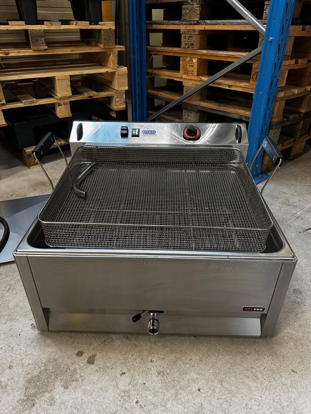 Redfox Frityr 1×30 Liter 9KW 230V 3-Fas - Bilde 3