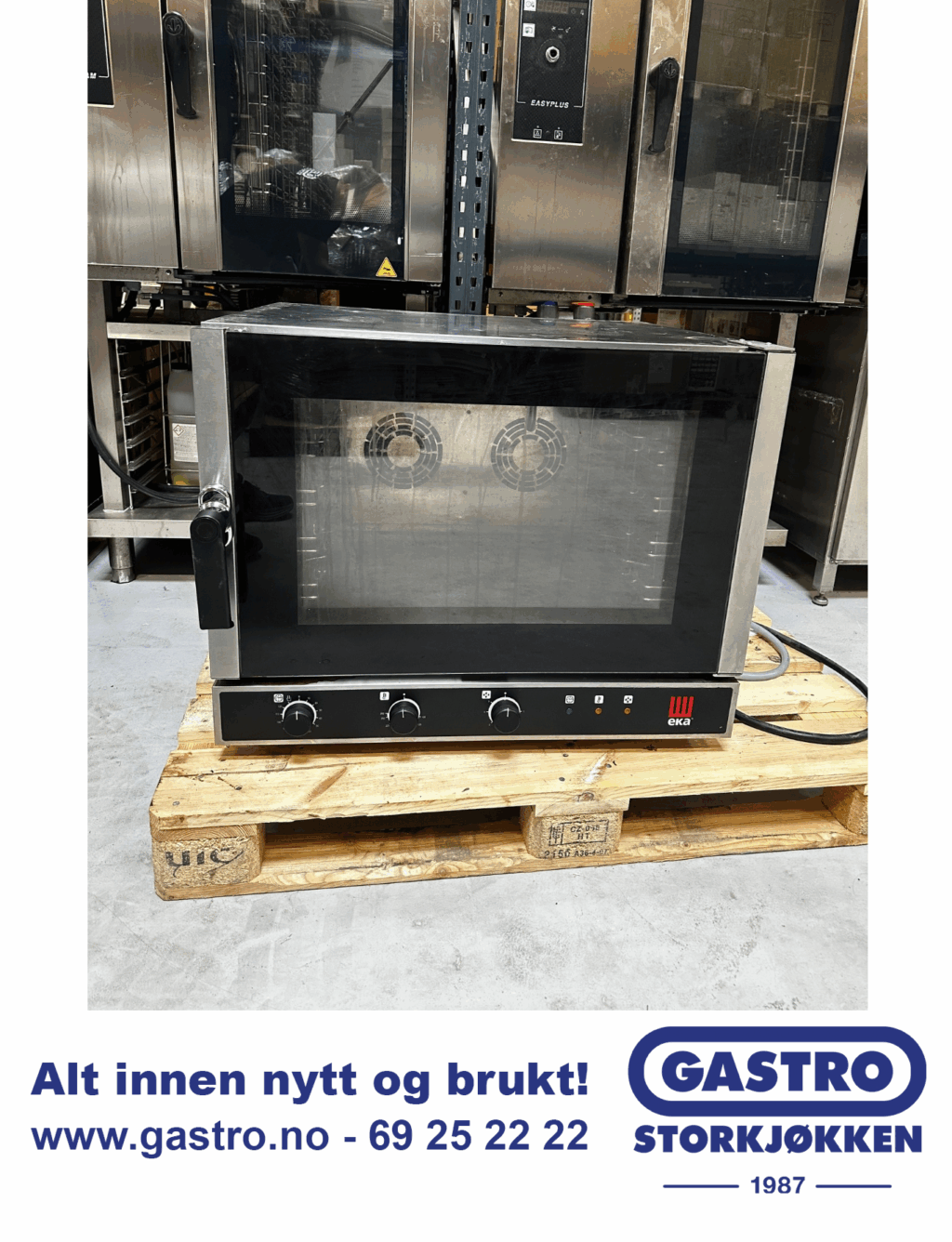 Tecnoeka Kombidamper Analog 4x 1/1GN 230V