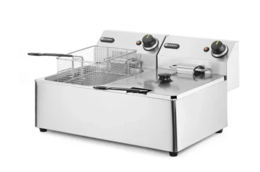 Hendi Frityr 6+6 Liter 3,3+3,3 KW 1-Fas