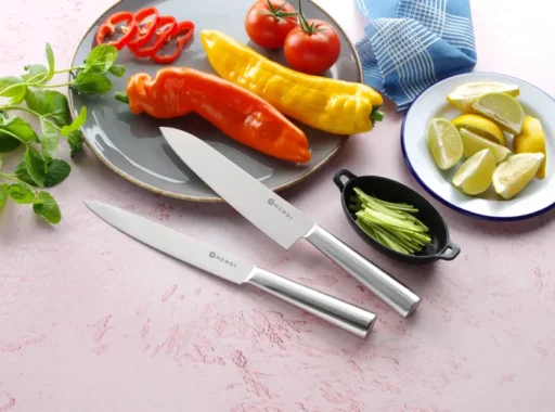 Hendi knivsett med 4 kniver - Bladlengde 19,5-37,3 cm