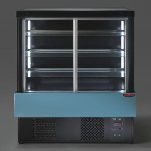 Tecnodom Evok L 2 Porte Kjøledisk / Eksponeringsdisk med skyvedører 90-180cm