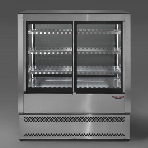 Tecnodom Evok L 4 Porte Varmedisk / Eksponeringsdisk med skyvedører 90-180cm