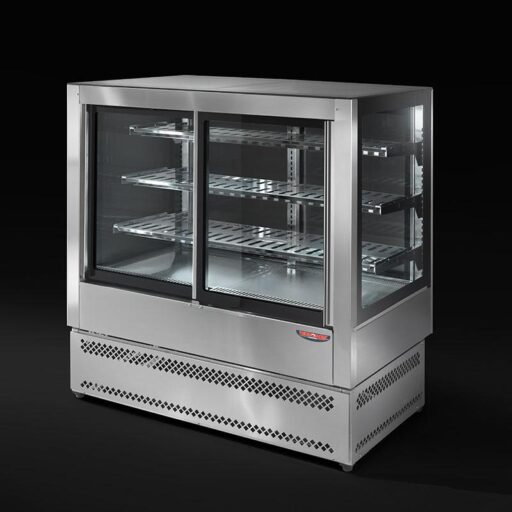 Tecnodom Evok L 4 Porte Varmedisk / Eksponeringsdisk med skyvedører 90-180cm