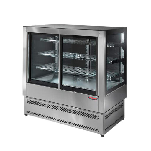 Tecnodom Evok L 4 Porte Varmedisk / Eksponeringsdisk med skyvedører 90-180cm