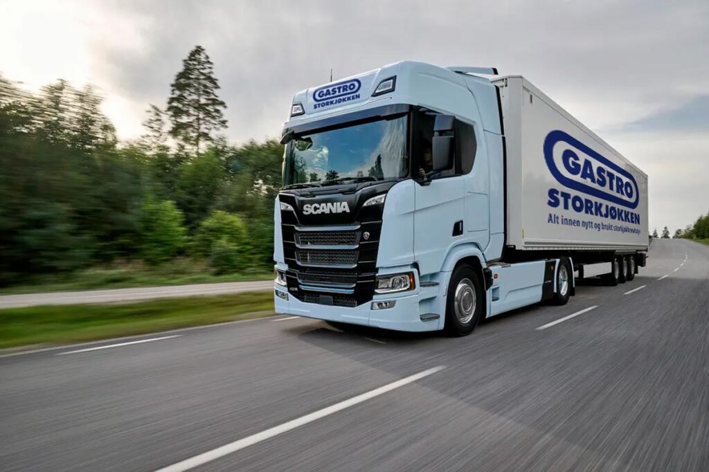 Gastro transport bil storkjøkken produkter
