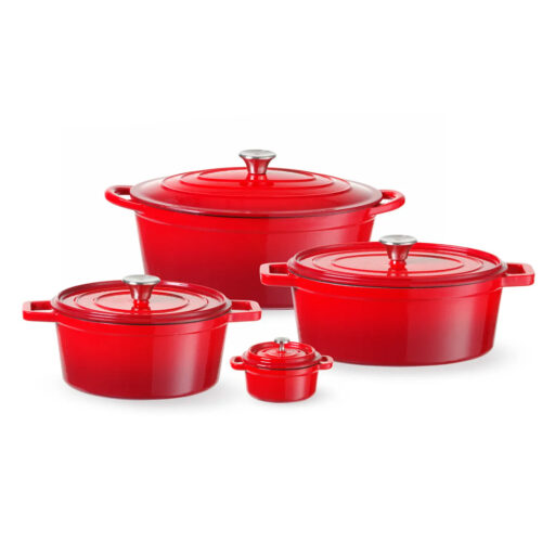 støpejernsgryte i samme stil som Le Creuset