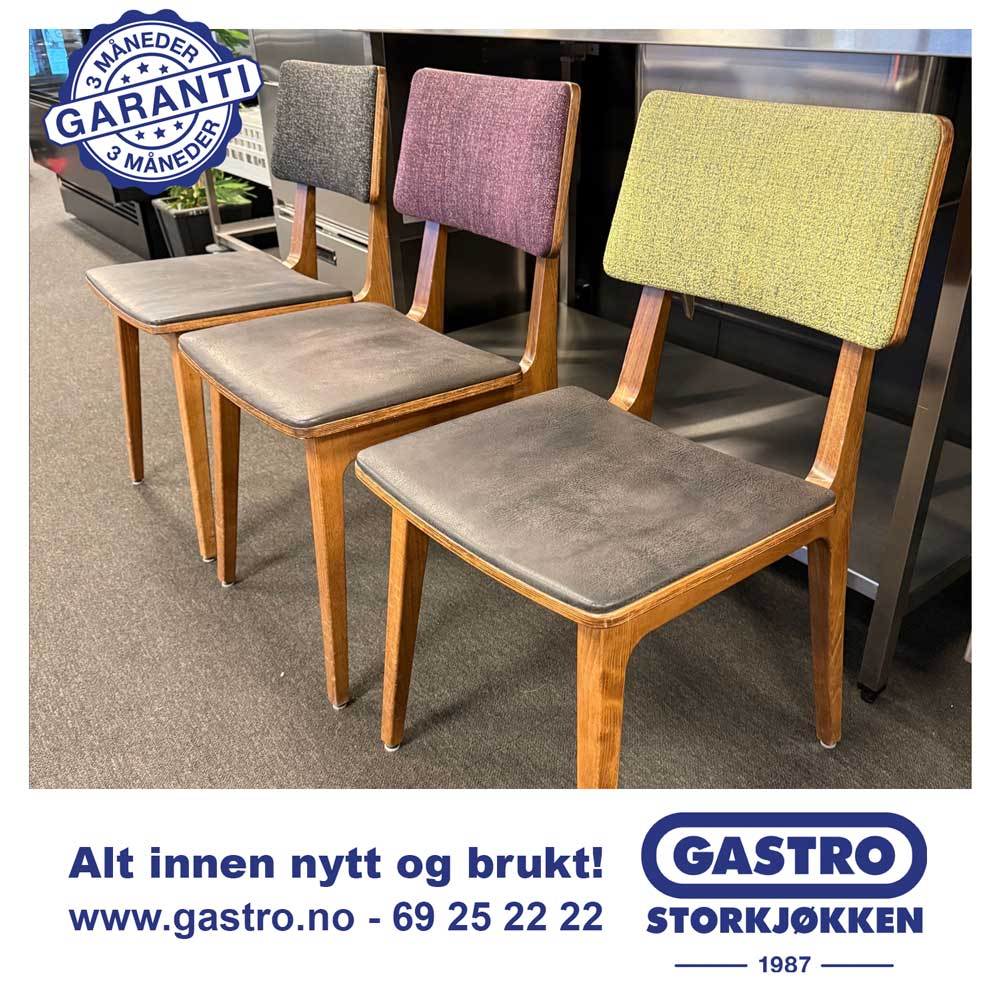 Restaurant / Cafe stoler i flere farger