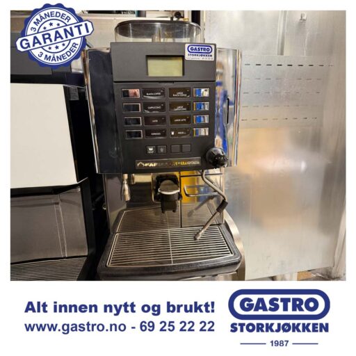 Gastro storkjokken brukt kaffemaskin- faema kaffemaskin med bønnekvern