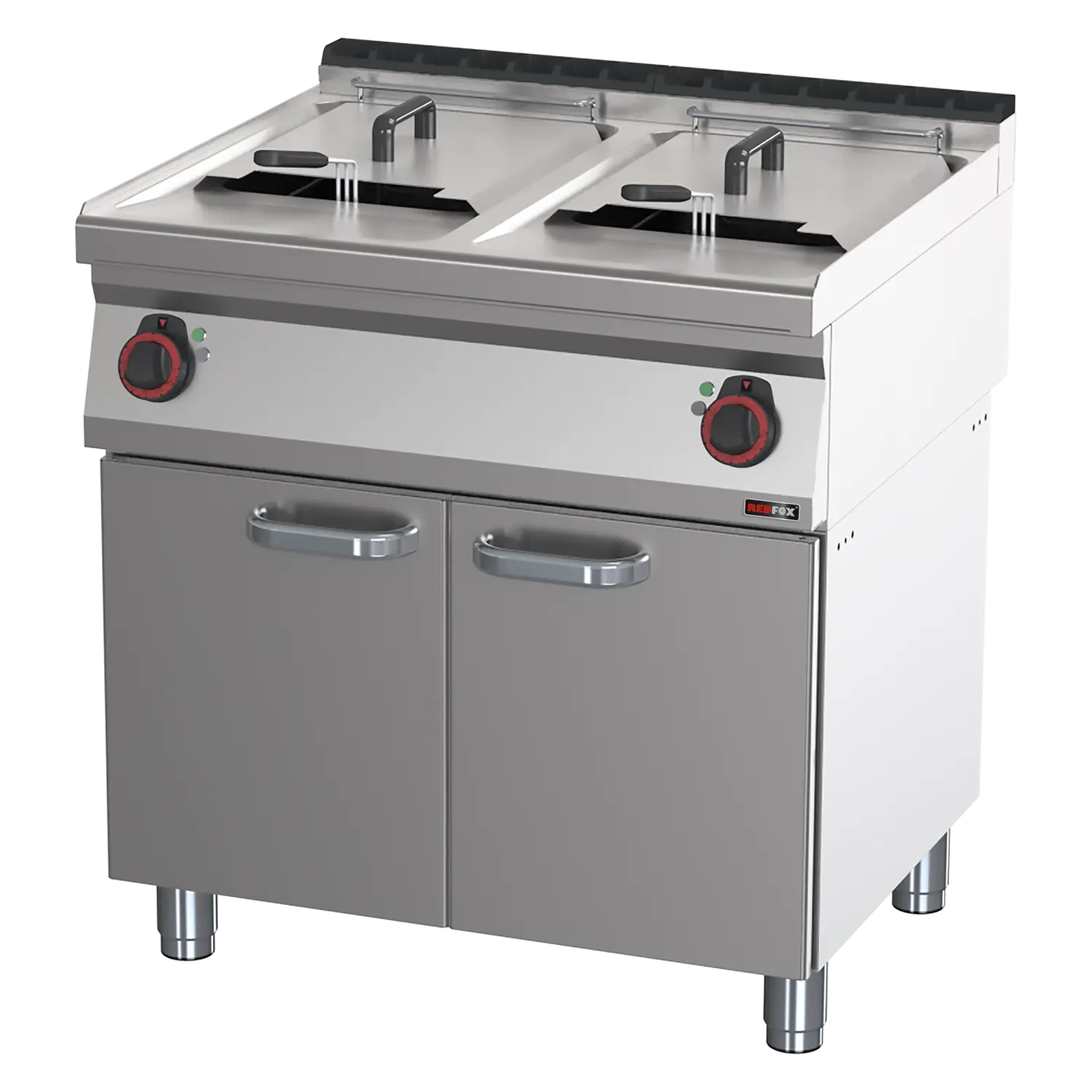 Redfox Frityr 2×17 Liter 27KW 3-Fas 700 serie