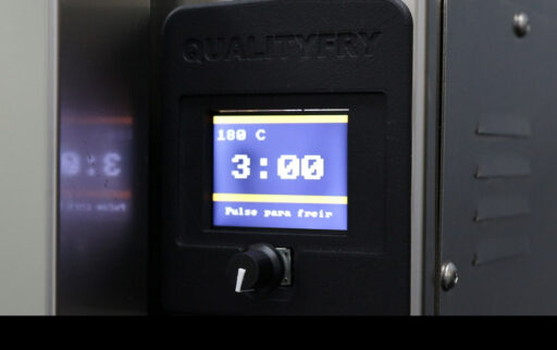 QualityFry iQ 6 manual display skjerm
