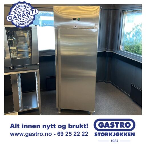 Amitek Kjøleskap, Rustfritt 650 Liter 2/1 GN