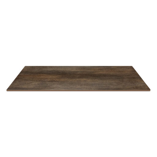 Bordplate 110x60cm, Oxide Iron
